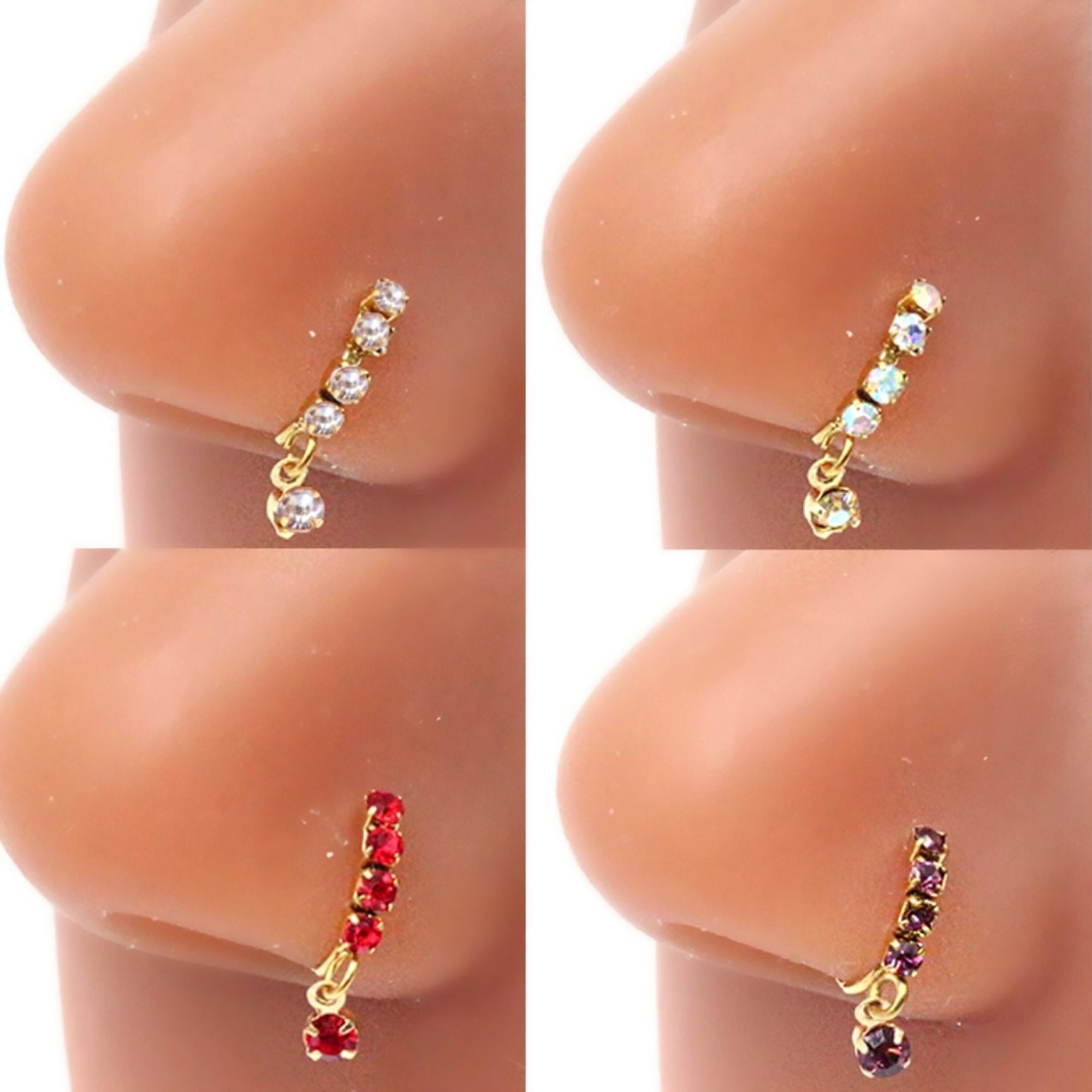 Tribal Nose Ring, Gold Nose Ring, Gold Nose Hoop, Indian Nose Ring, Nose  Hoop - Etsy